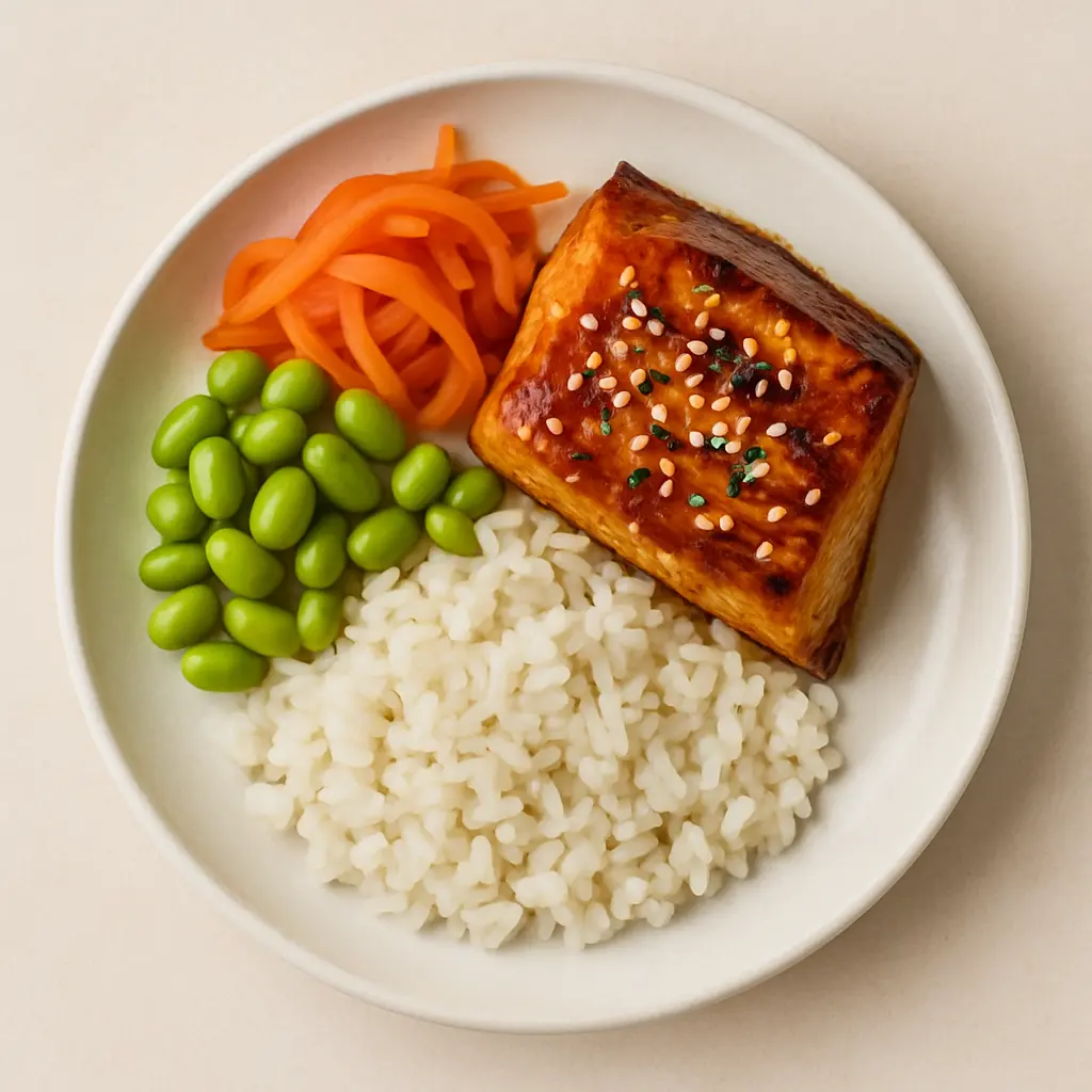 Bowl de Salmón Teriyaki
