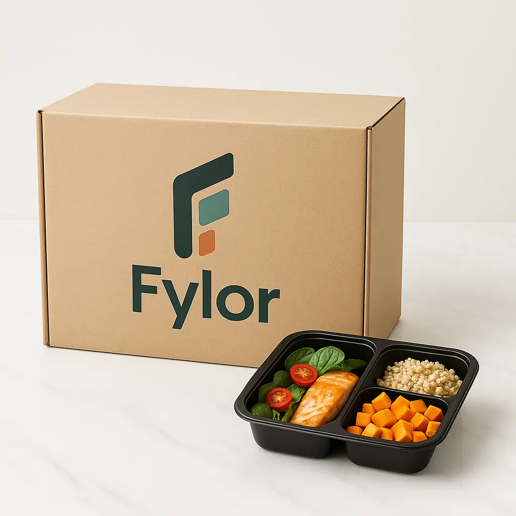 Concepto de comida saludable Fylor